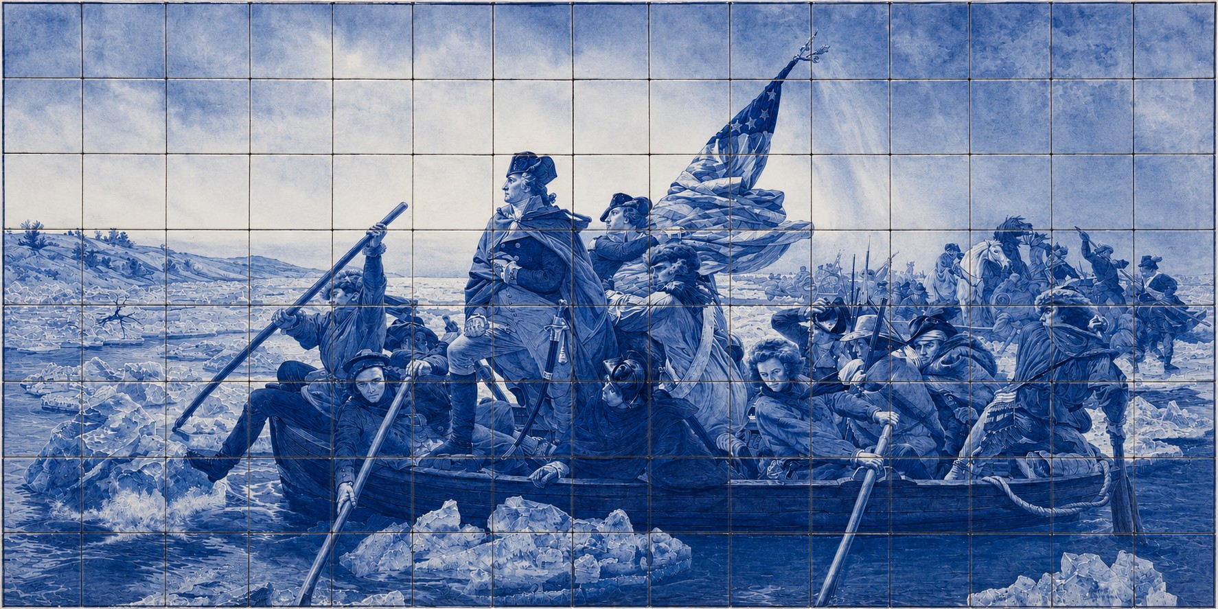 Portuguese Tile Handpainted Murals